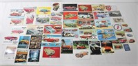 Assorted MGB Car Post Cards, Stickers, Cards