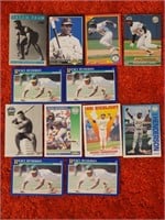 Lot of 12 Rickey Henderson Baseball Cards