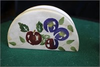 Ceramic Apple Napkin Holder