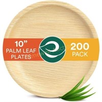Eco Soul Compostable Palm Leaf plates 8 50 count