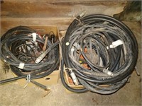 lot of hoses and electrical wire