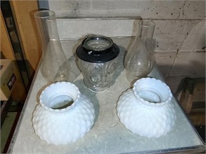 Glass Globes, Chimneys