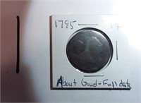 1795 Large Cent About Good Full Date