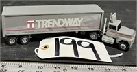 Winross Die Cast Trendway Tractor Trailer