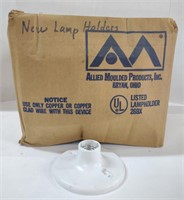 (R) Allied Moulded Products Lamp Holders, 5"