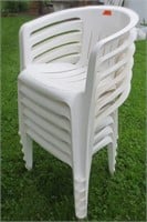 6 stack chairs
