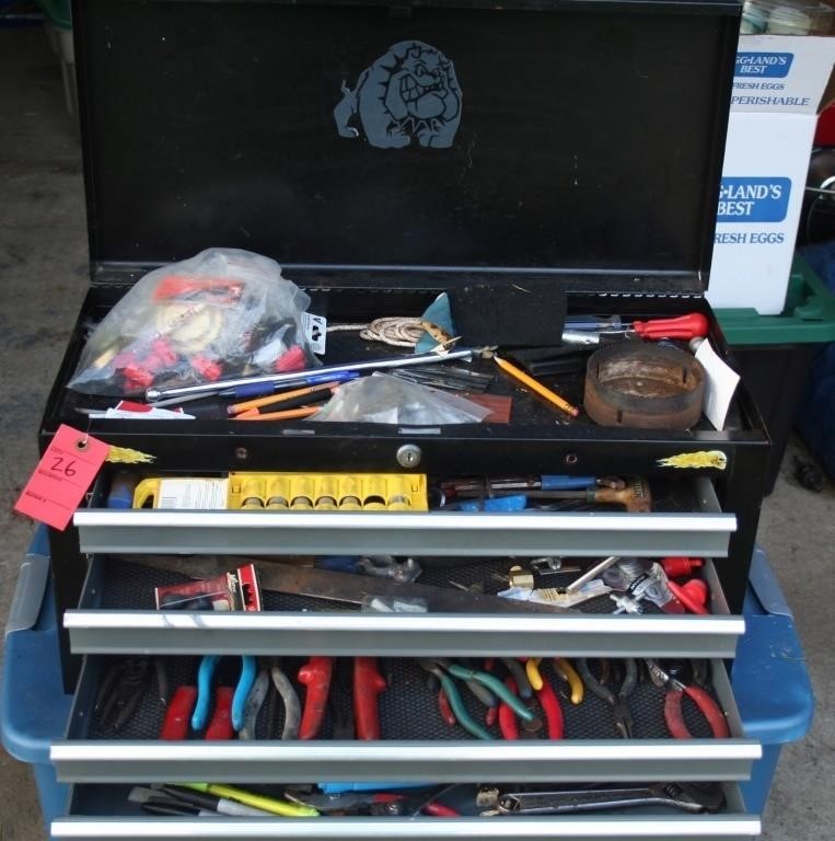 Tool box and tools