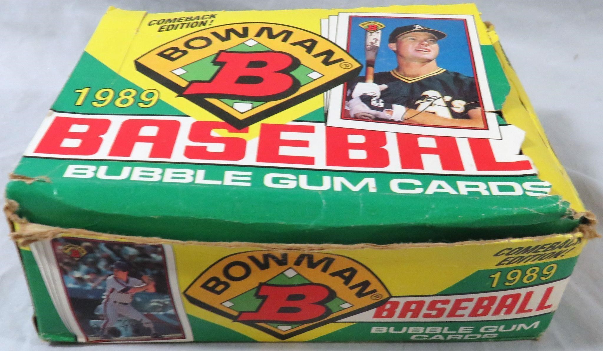 33 PACKS BOWMAN BASEBALL CARDS 1989