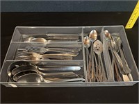 Various Stainless Steel Flatware Some U.S Army