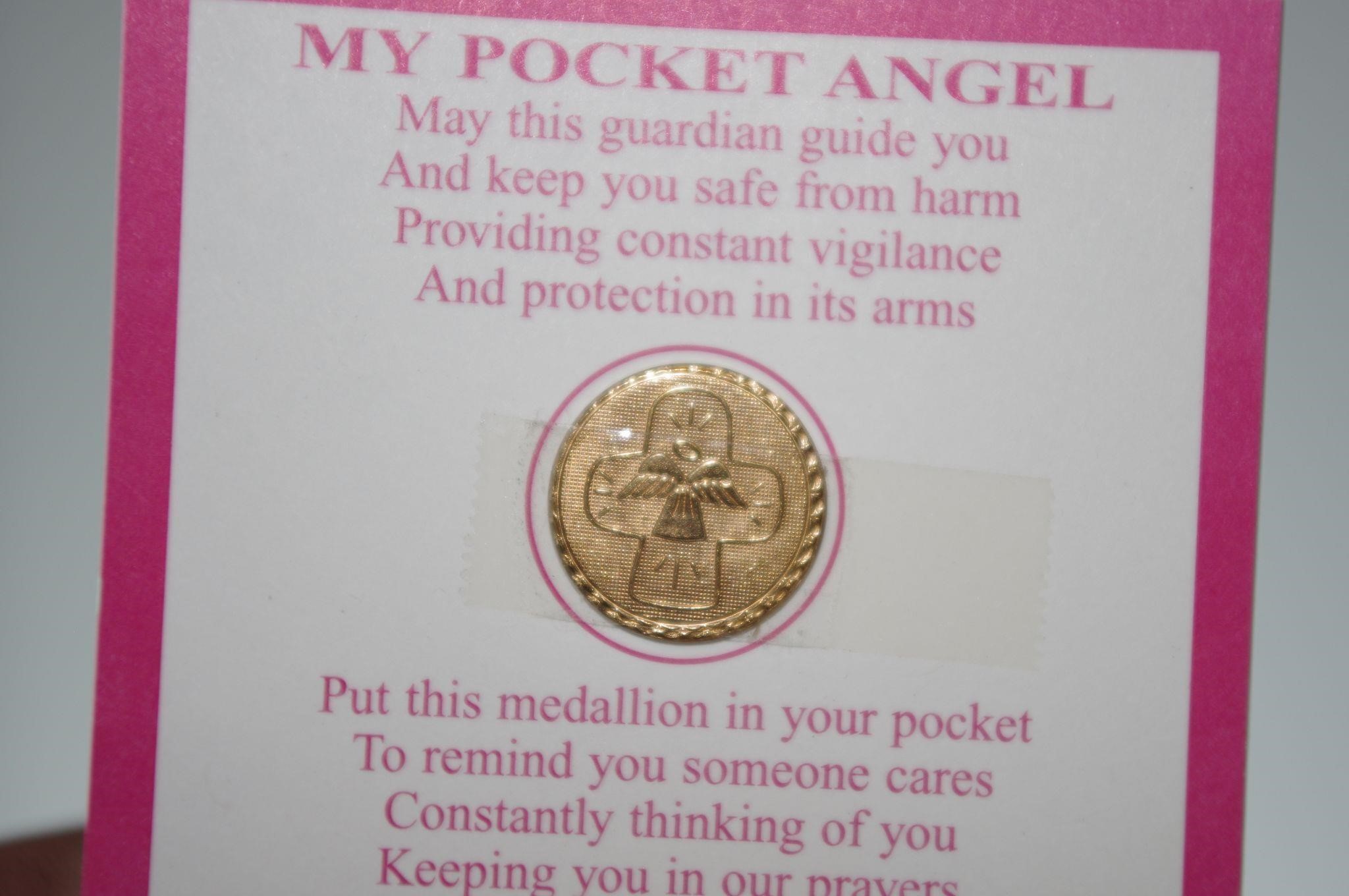 Pocket Angel Medallion