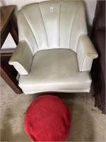 Chair & foot stool