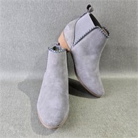 Jack Rogers Women's Suede "Tori" in Charcoal