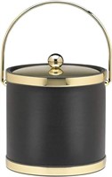 (U) Kraftware Black with Polished Brass