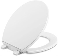 (U) KOHLER 20111-0 Brevia Toilet Seat, White