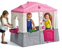 B152 Step2 Neat and Tidy Pink Cottage Playhouse