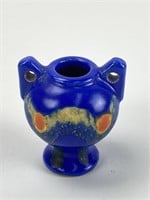 RARE Vintage 1930s Belgian Art Mini Pottery Vase