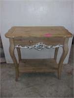 Mahogany entry table 30x30x15