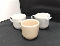 3 Buffalo China Espresso Cups