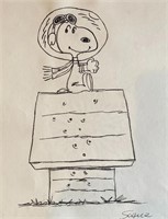 Ink on paper American comics Charles Schulz