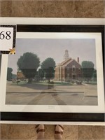 Framed picture of Cannon County Courthouse