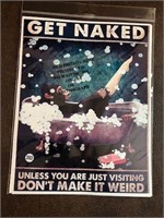 Monkey Get Naked 8.5x11" photo print as pic