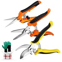 WFF9427  Muerk Pruning Shears Set with Gloves