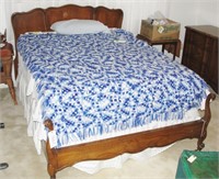 Footboard Headboard Bed with Covers