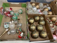 Lot of Various Christmas Ornaments