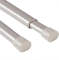 H.versailtex 2 Pack Spring Tension Curtain Rods