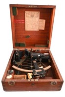 Henry Hughes & Son Cased Nautical Maritime Sextant