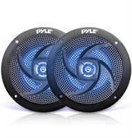 $48 Pyle Marine Speakers - 4 Inch 2 Way Waterproof