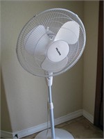 Working fan on a stand
