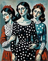 Three Sisters LE Giclee By Modern Masters