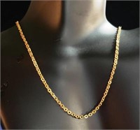 14k Gold 22" Chain Necklace 2.5g