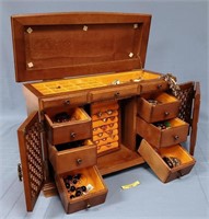 Jewelry Chest With Contents