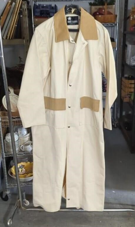 Ghost Riders Western Apparel Men's Cream Trench