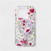 $25  Apple iPhone 15 Pro Case w/ MagSafe - Floral