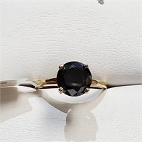 $2720 10K  Black Diamond(3ct) Ring
