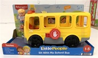 New Little People Sit With Me School Bus