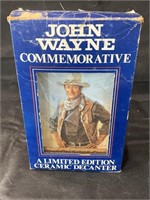 Ltd Ed John Wayne Ceramic Decanter