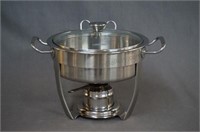 Tramontina 3qt. Stainless Chafing Dish with Burner