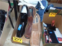 3 Pair Men's Shoes Size 13 w/Sandals