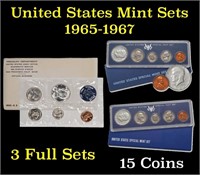 Group of 3 United States Special Mint Set in Origi