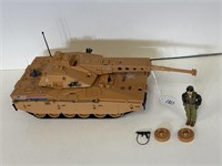 1985 HASBRO GI JOE MBT MAULER TANK & HEAVY METAL