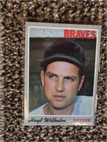 1970 Topps Hoyt Willhelm- MLB Braves