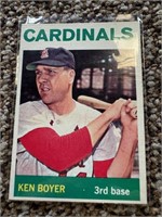 1964 Topps #160 Ken Boyer Cardinals MLB