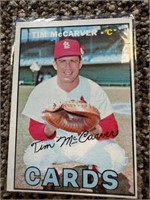 1967 Topps #485 Tim McCarver Cardinals MLB