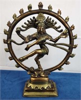 Shiva as Lord of Dance (Nataraja) Copper & Brass