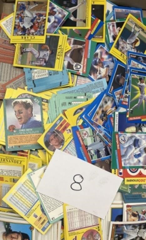 100+ topps, Don Ross, Fleer baseball cards 90s