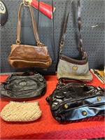 Lot of 6 purses mixed